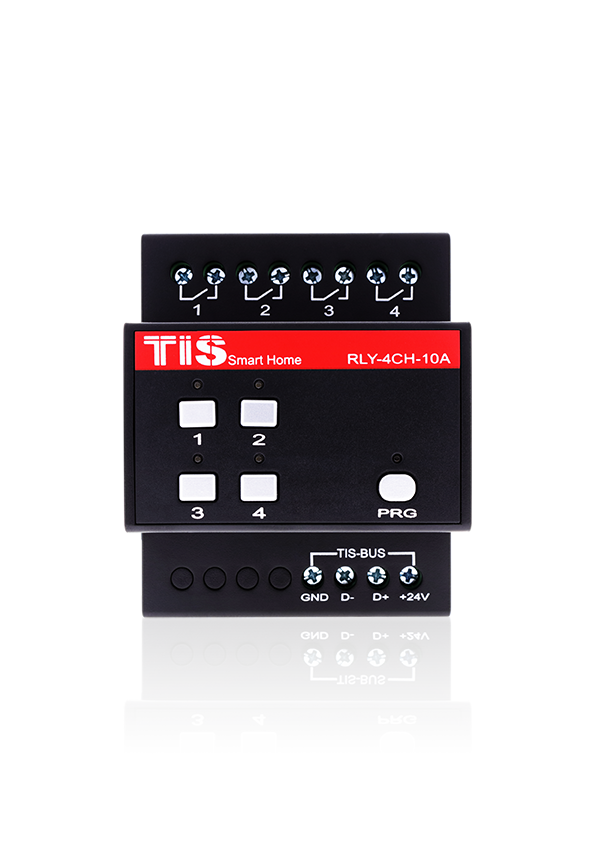 Module de relais de puissance 4 canaux 10A RLY-4CH-10A