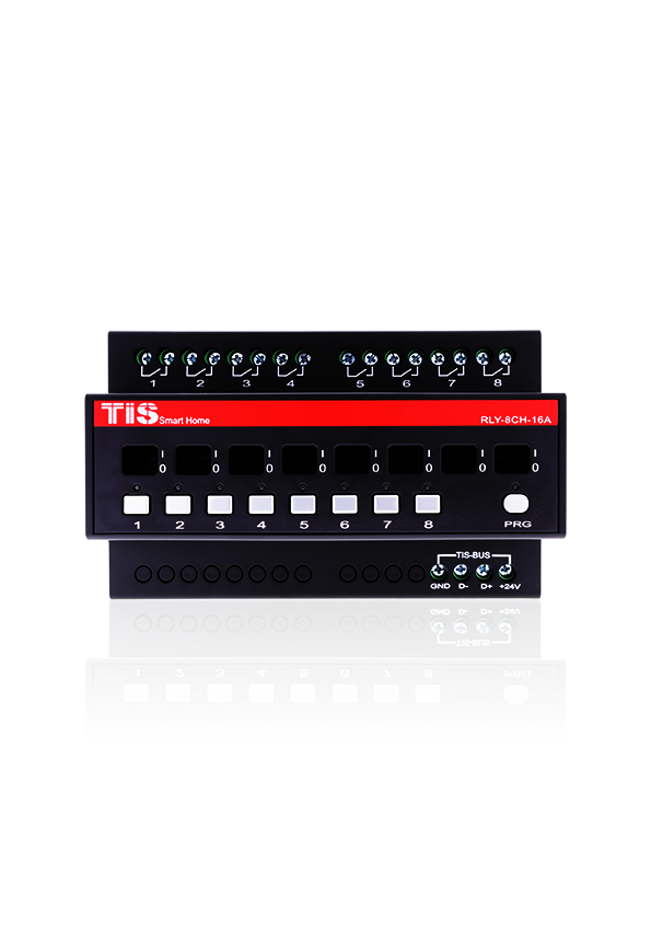 Module de relais de verrouillage 8 canaux 16A RLY-8CH-16A